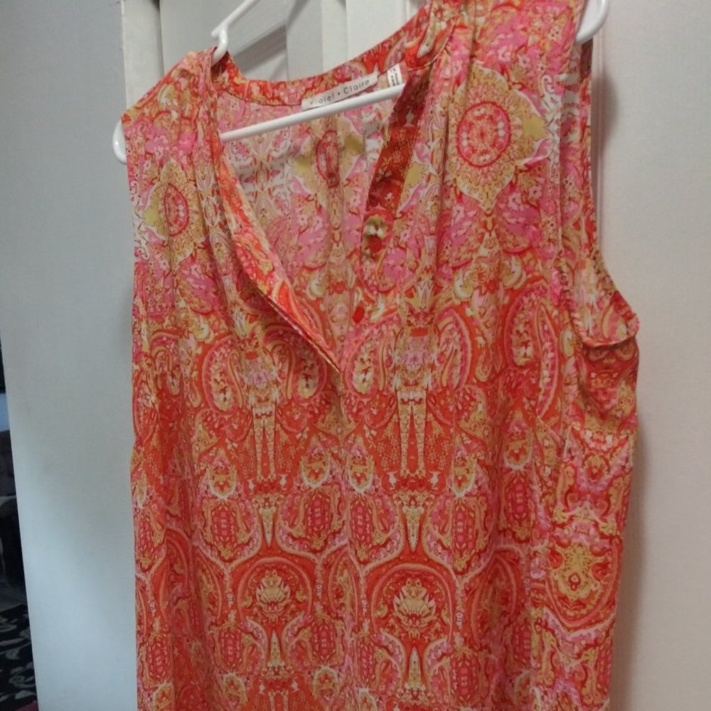 Sleeveless Blouse